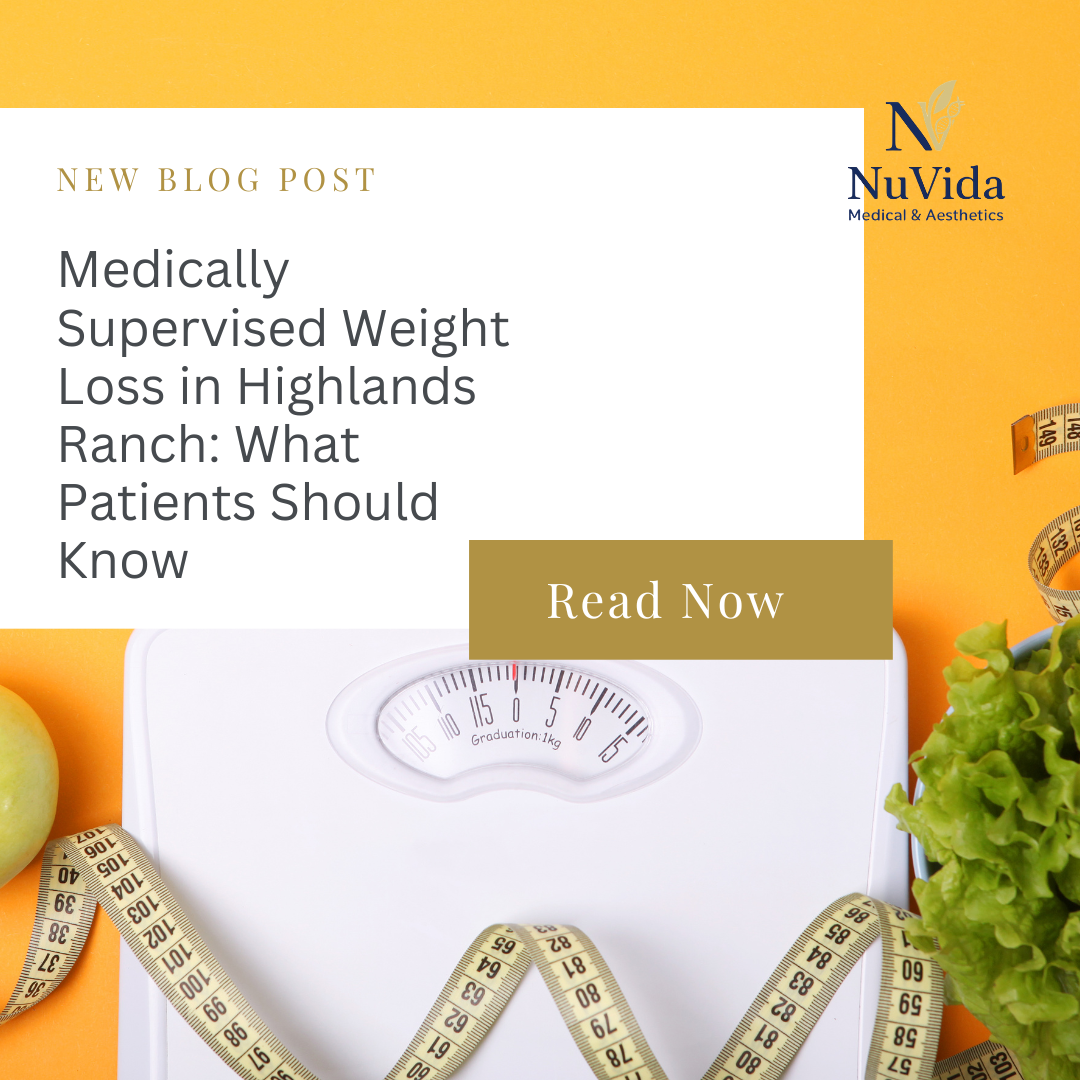 Physician-led medically supervised weight loss consultation at a wellness clinic in Highlands Ranch, Colorado