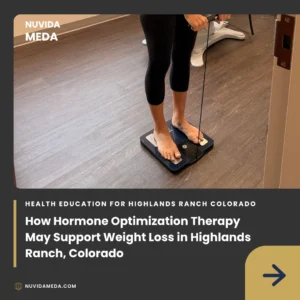 Physician-led hormone therapy consultation for weight management in Highlands Ranch Colorado