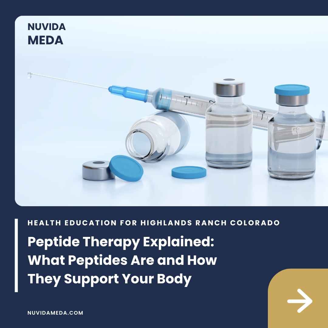 Peptide Therapy Explained: What Peptides Are and How They Support Your Body