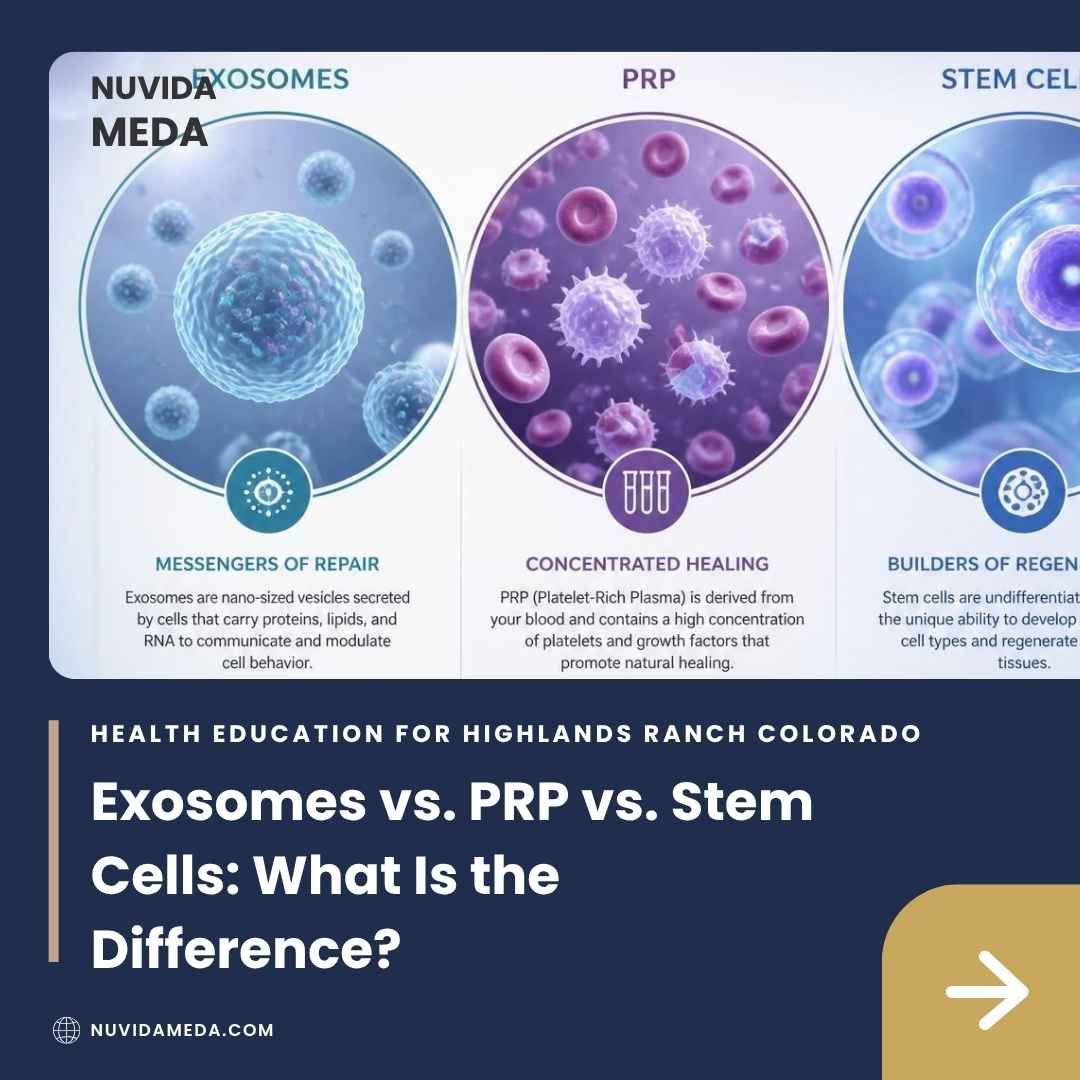 Exosomes vs. PRP vs. Stem Cells_ What Is the Difference
