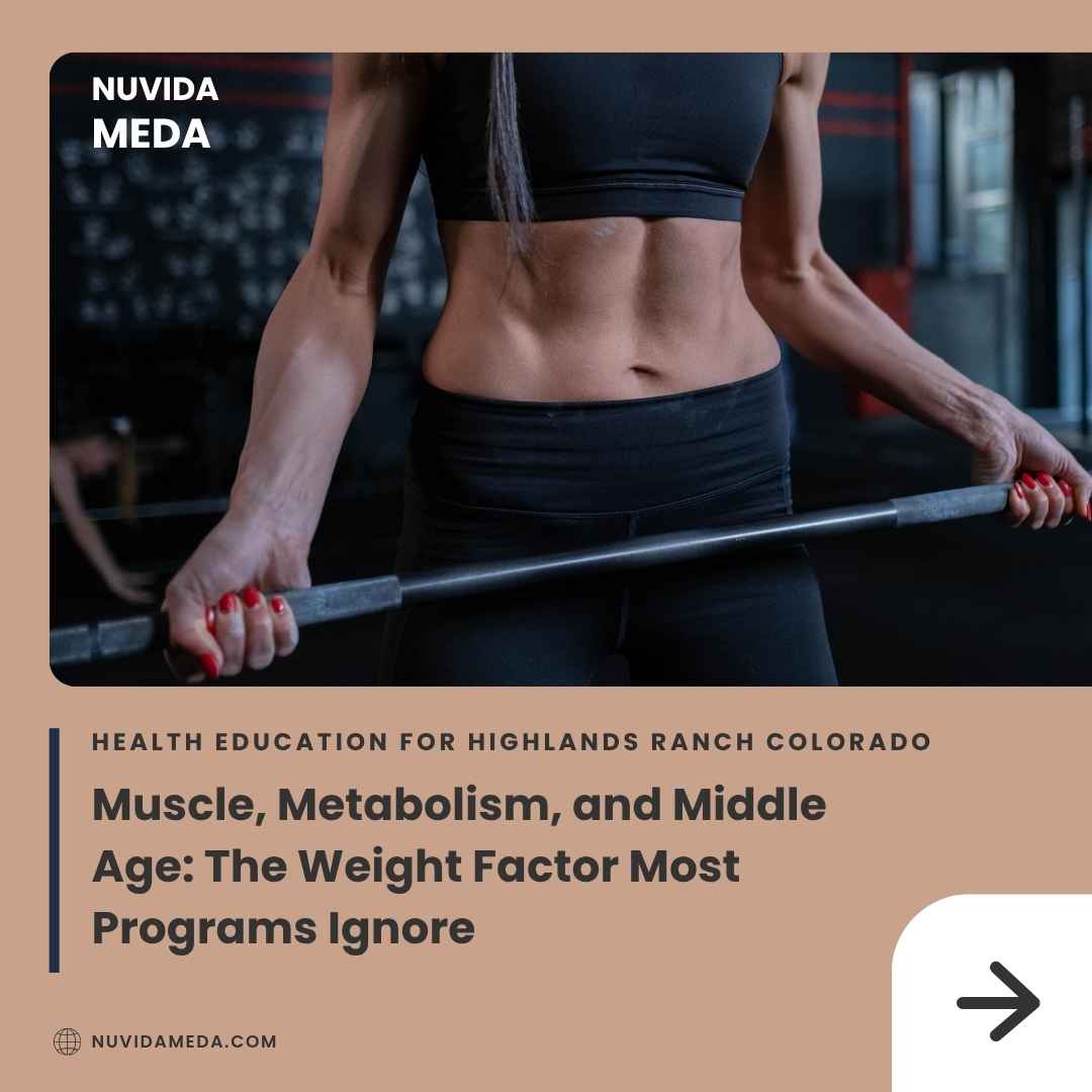Muscle, Metabolism, and Middle Age: The Weight Factor Most Programs Ignore