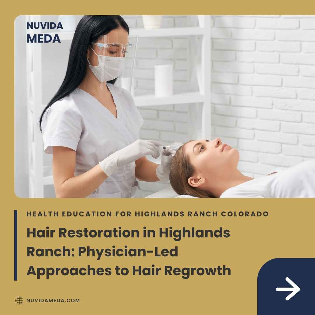 Hair Restoration in Highlands Ranch: Physician-Led Approaches to Hair Regrowth