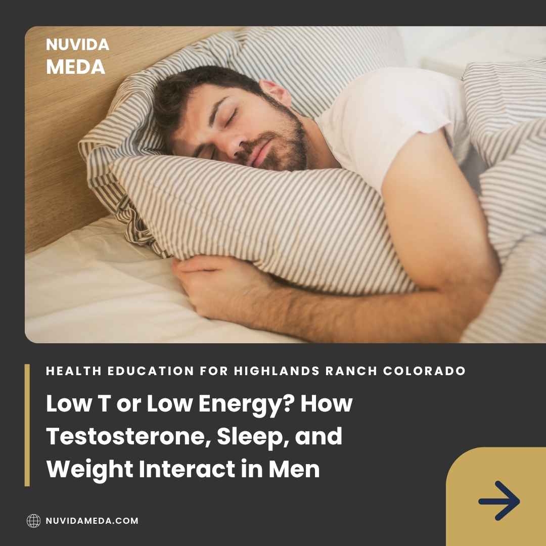 Low T or Low Energy How Testosterone, Sleep, and Weight Interact in Men