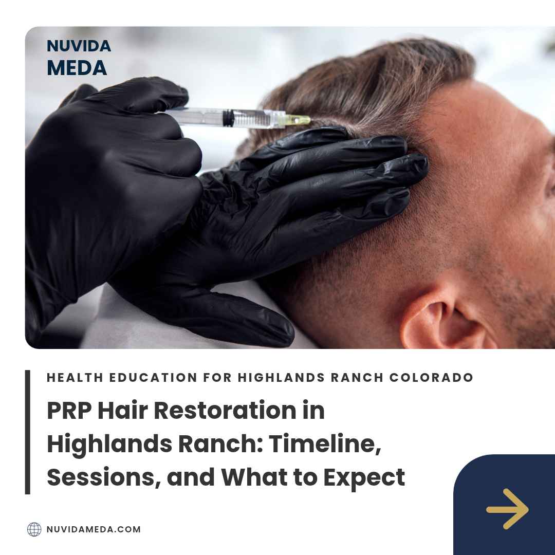 PRP Hair Restoration in Highlands Ranch_ Timeline, Sessions, and What to Expect